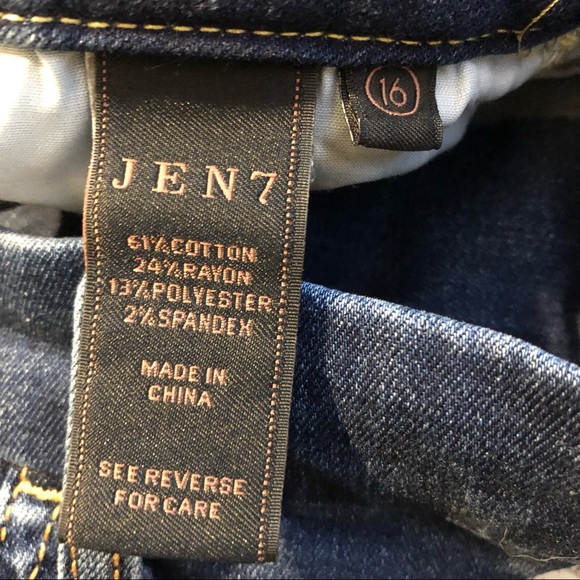 plus-size Jen7 by for all mankind skinny jeans size 16 - Picture 5 of 8
